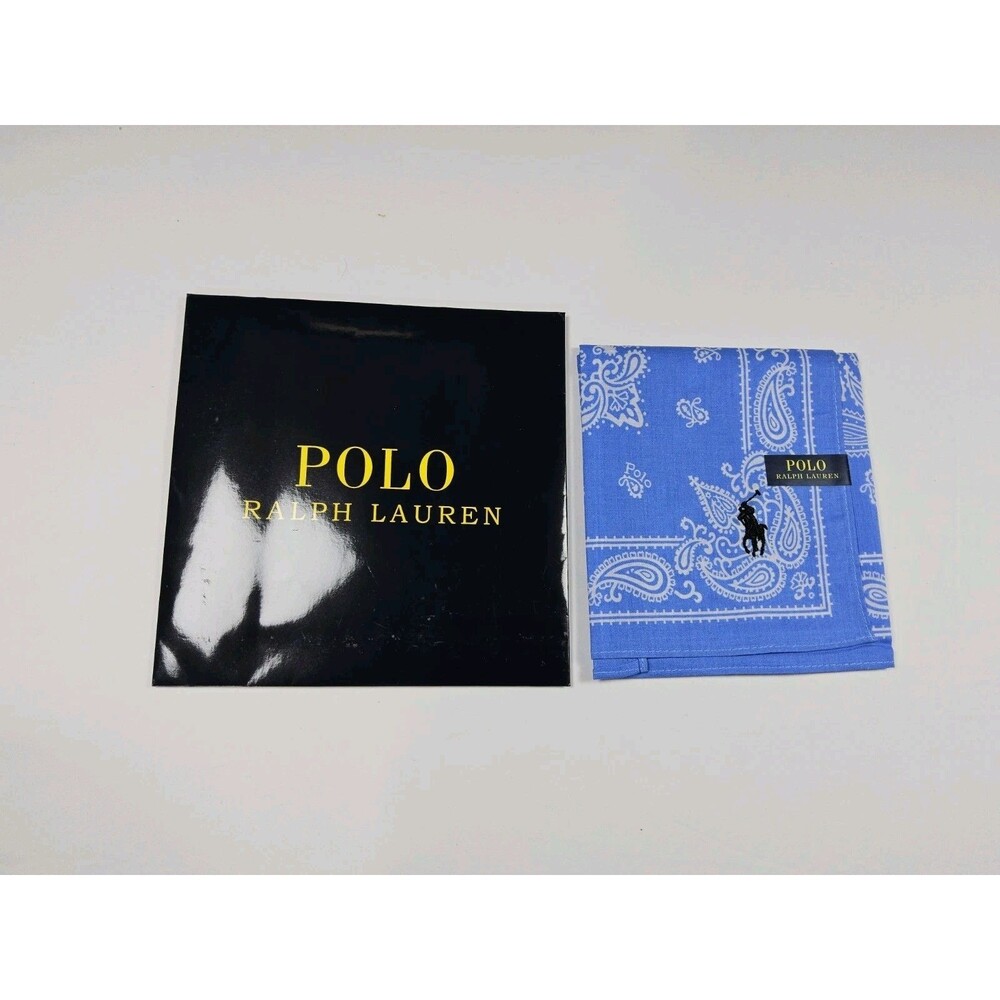 Polo Ralph Lauren Handkerchief Neckerchief Bandana Scarf Pocket Square Japan